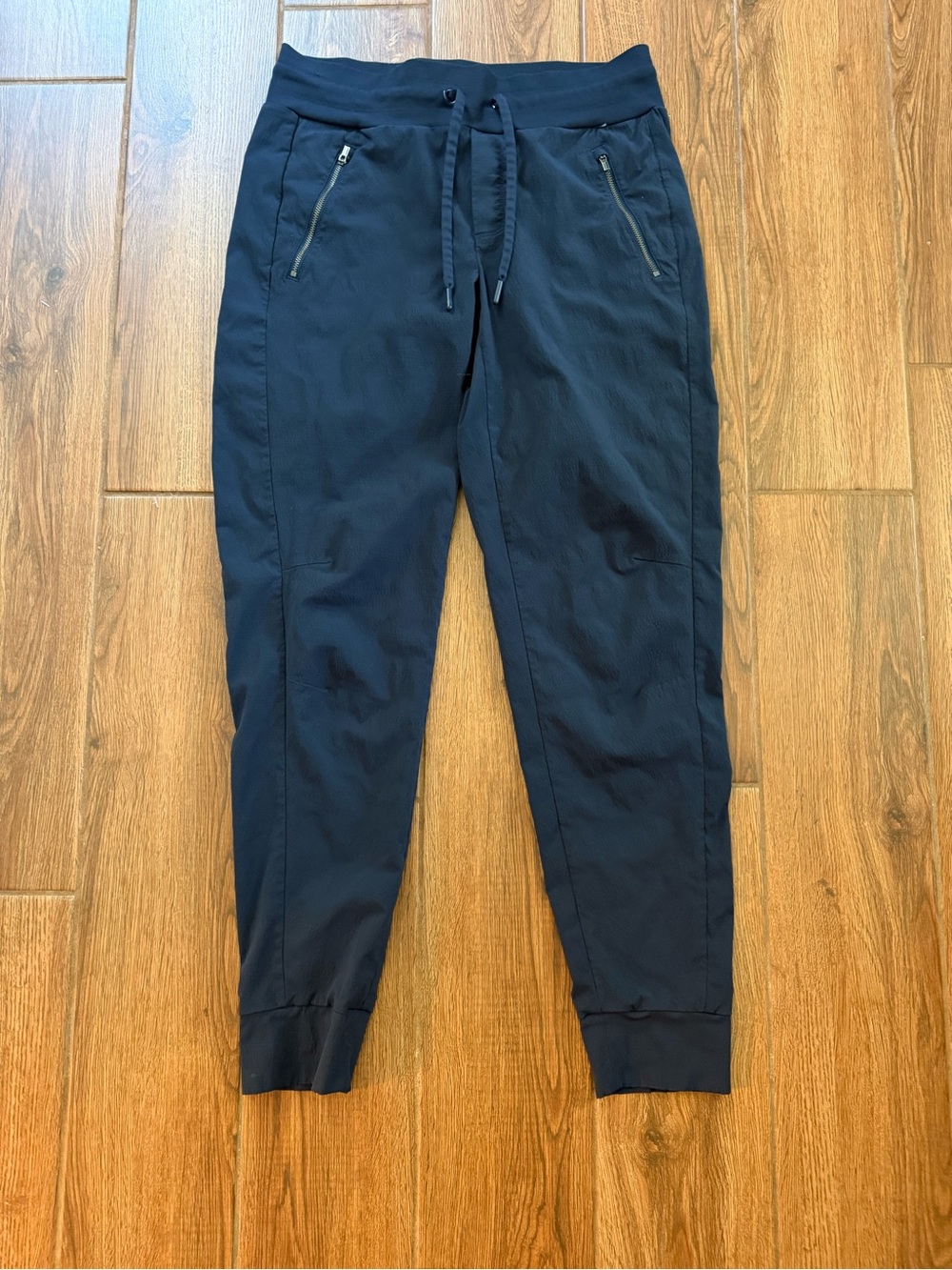 Athleta Women’s Jogger Pants Black Drawstring Pockets Size 8T